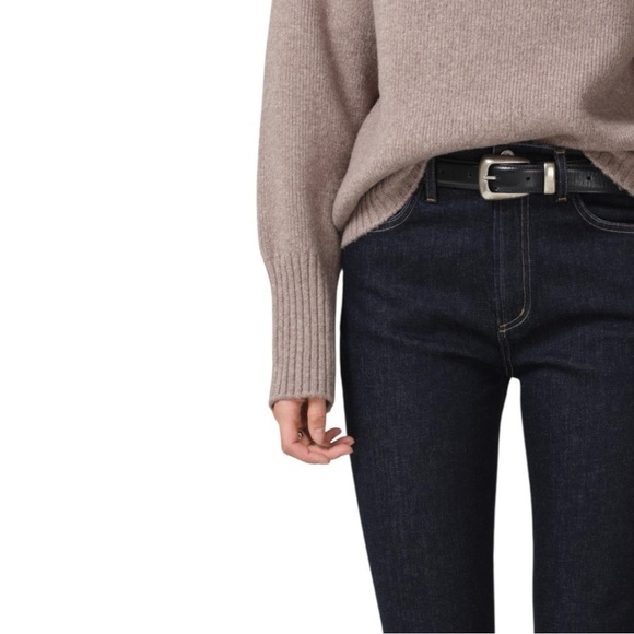 Citizens of Humanity Isola Cropped Boot Jeans Size 23 Solace Indigo Wash NWT NEW - Picture 2 of 15